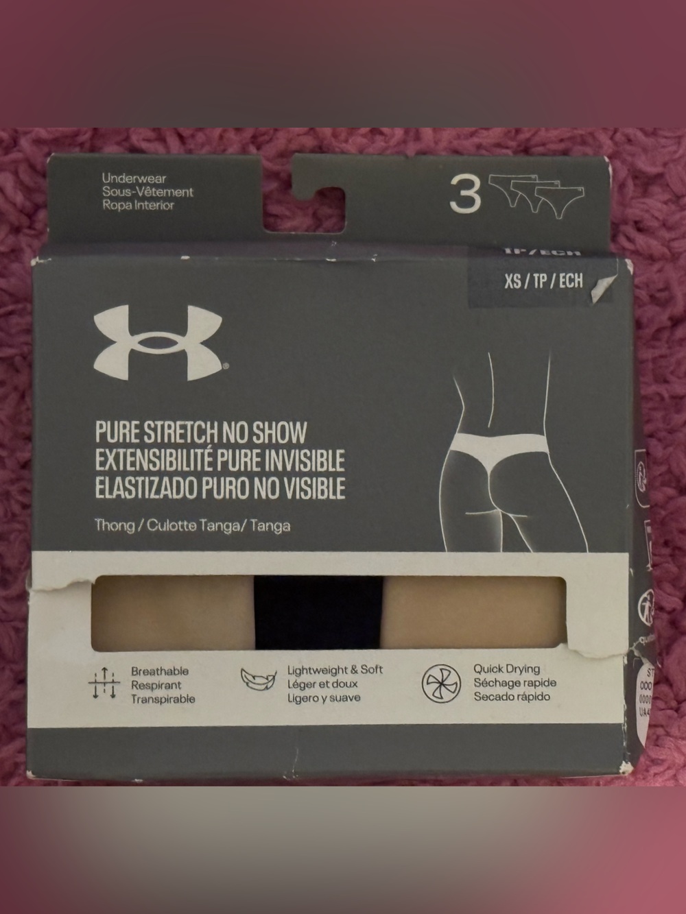 3pck Woman Thongs